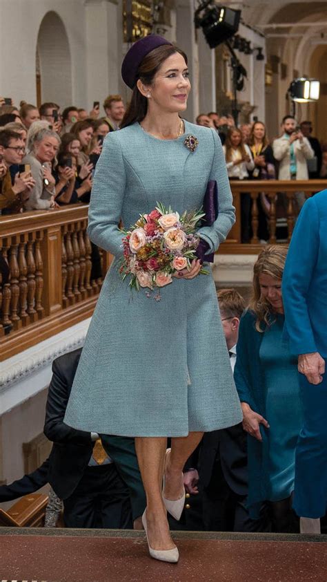 Crown Princess Mary Attends Folketinget Opening Royal Portraits