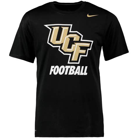 Nike Ucf Knights Black Legend Logo Performance T Shirt