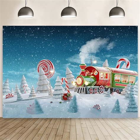 Amazon MEHOFOND 7x5ft Winter Christmas Photography Backdrop Snowy