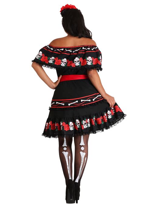 Sugar Skull Womens Costume