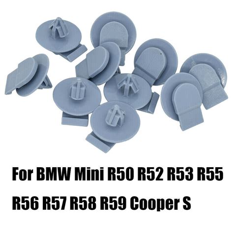 Mini Bmw Wheel Arch Side Skirt Trim Clips X R R R