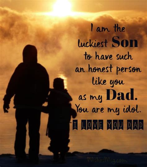 Love Messages For Dad I Love You Dad Quotes Wishesmsg