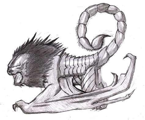 God Of War Manticore By Brian12 On Deviantart