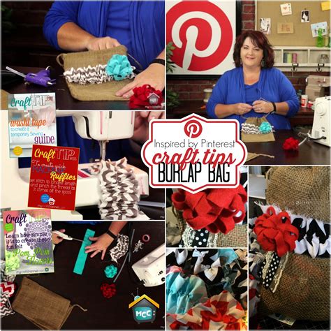 Allred Design Blog Inspired By Pinterest Craft Tip Burlap Bag