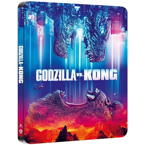 Godzilla Vs Kong Zavvi Exclusive K Ultra Hd Steelbook Includes Blu