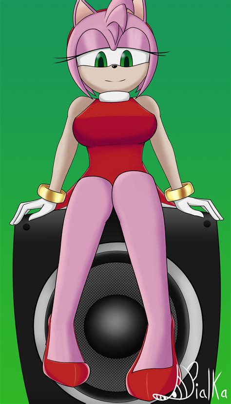 Amy Rose By Dialka On Newgrounds