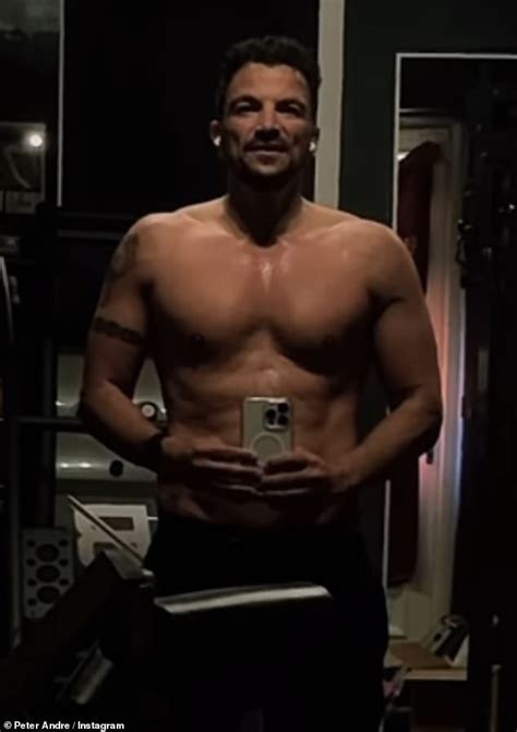 Peter Andre S Still Got It The Singer 51 Displays His Incredibly