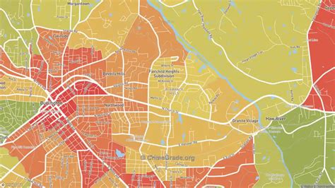 The Safest And Most Dangerous Places In Alamance Hills Burlington Nc