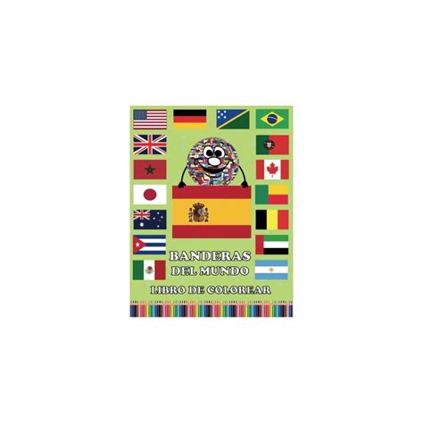 Banderas Del Mundo Libro Para Colorear Todas Las Ubuy India