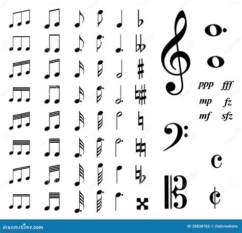 Music. Notes, Lines, Musical Instruments. Vector Illustration ...