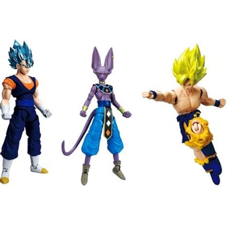 Dragon Ball Evolve 12 5cm Action Figures Wave 4 Super Saiyan Goku Super Saiyan God Super