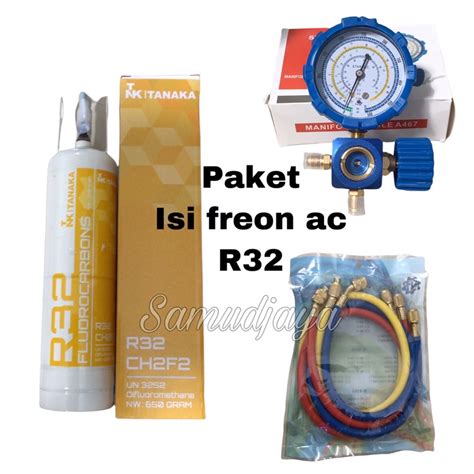 Jual Paket Isi Freon R32 Paket Isi Freon Ac Rumahan Praktis Shopee