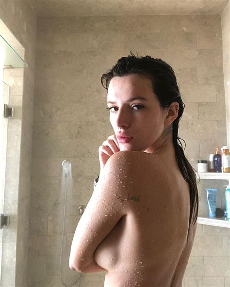 Bella Thorne Nude In The Shower 6 Pics Videos The Fappening