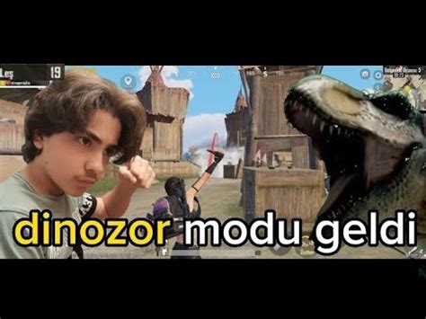 Yeni Dinozor Modu Geldi Pubg Mobile YouTube