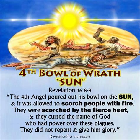 4th Bowl Of Wrath Sun Scorched Biblical Interpretation Pictures