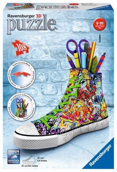 Ravensburger D Puzzle Sneaker Graffiti Praktischer