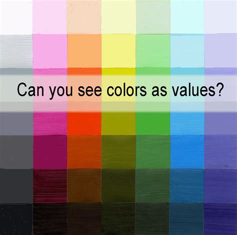 Seeing Colors As Values Celebrating Color Color Theory Color Color Mixing