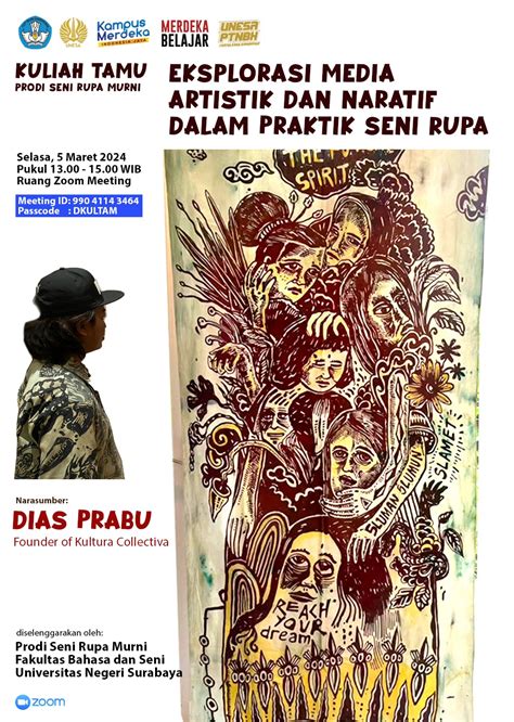 Kuliah Tamu Eksplorasi Media Artistik Dan Naratif Dalam Praktik Seni