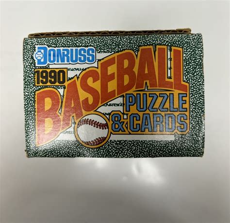 Donruss Baseball Complete Set Factory Sealed Free Shipping Ebay