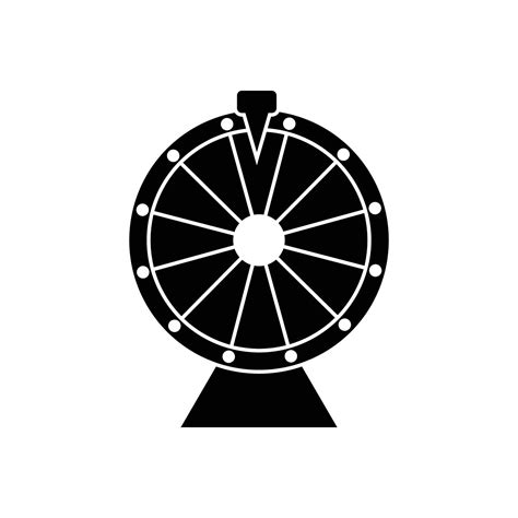 Spin Wheel Icon Vector 15567377 Vector Art At Vecteezy