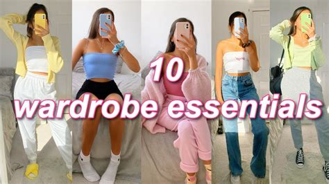 Wardrobe Essentials Pastels Abbie Dhaliwal Youtube