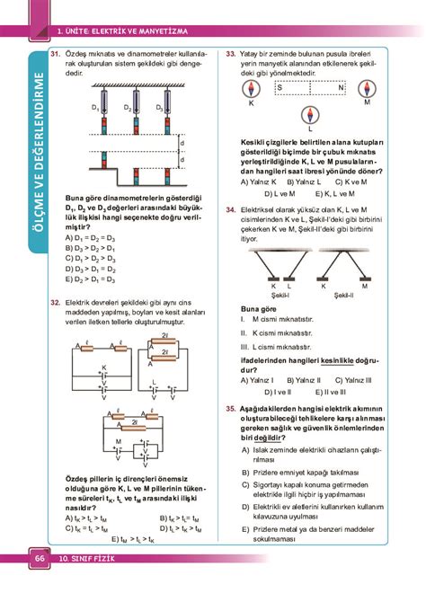 Fizik 10 Elektrik Ve Manyetizma