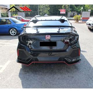 Honda Civic Fc Spoiler Varis Gt Wing Shopee Malaysia