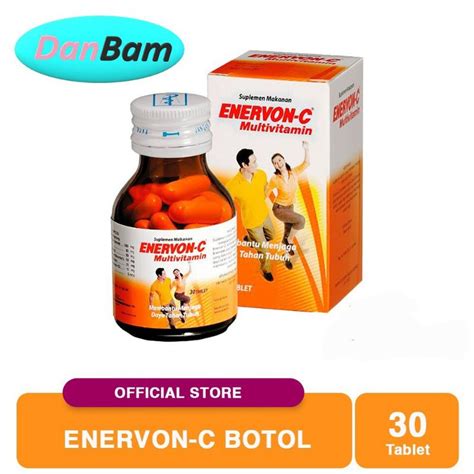 Jual Enervon C Botol Tablet 30s Vitamin Harian Shopee Indonesia