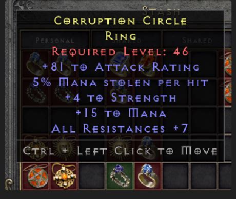 Iso Nice Melee Mana Leech Ring Topic D Jsp