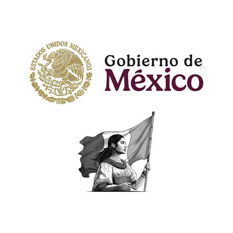 Publica Sheinbaum nuevo emblema del Gobierno de México con una joven