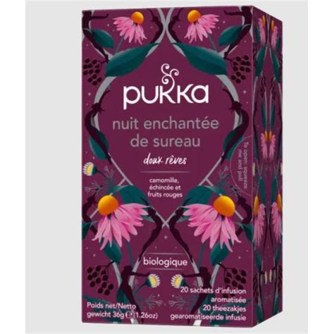 Pukka Infusion Baie De Sureau Echinac E Sachets Pharmacie En