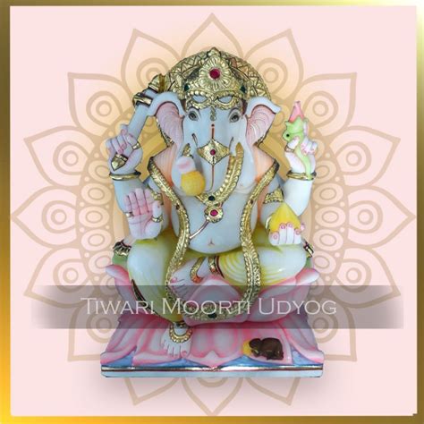 Marble Ganesh Moorti Tiwari Moorti Udyog In Ganesh Statue