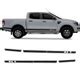 Kit Faixa Ford Ranger Xlt Adesivo Lateral Preta Decorativo Em Promo O