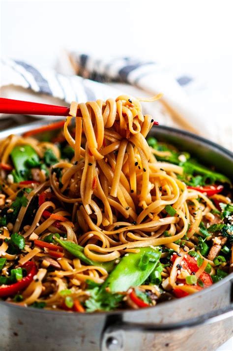 Spicy Thai Noodle Stir Fry Recipe Spicy Thai Noodles Spicy