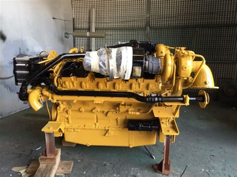 Good Used Caterpillar C32 1400hp Diesel Marine Engine Item 14736 Depco Power Systems