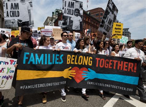 Photos From The Rally And March In Washington Protesting The Trump Administration’s Immigration