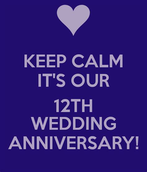 12th Wedding Anniversary Quotes. QuotesGram