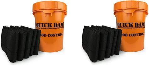 Amazon Quick Dam Grab Go Flood Kit Includes 5 10ft Flood