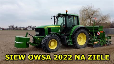 Siew Owsa Na Ziele John Deere Premium I Amazone Kx Ad