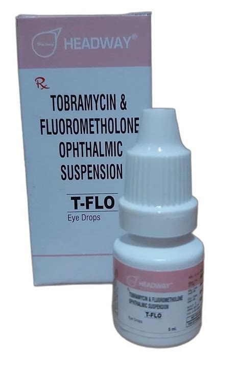 Headway Tobramycin Fluorometholone Ophthalmic Suspension Eye Drop At Rs