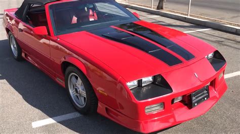 Camaro Z Conv Th Anniversary Heritage Edition Barn Find Youtube