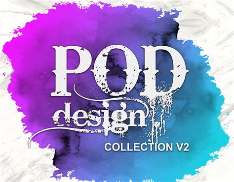 POD DESIGN COLLECTION V2 on Behance