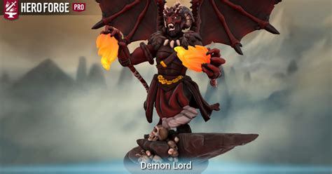 Demon Lord Made With Hero Forge