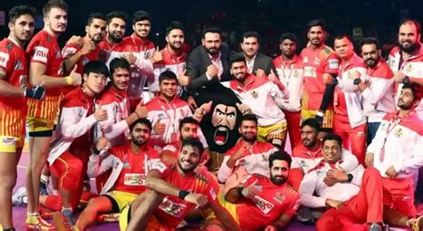 Pkl Gujarat Giants Most Raid Tackle Points In Pro Kabaddi