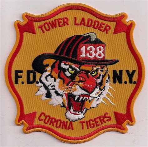 Fdny Tower Ladder Firepatch Firefighting Firefighters Setcom Fire