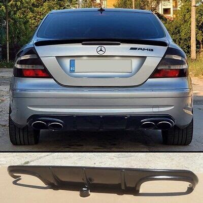 Rear Bumper Spoiler Diffusor Diffuser For Mercedes CLK W209 AMG EBay