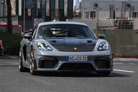 Porsche Cayman Gt Rs Weissach Package Gespot Op Autoblog Nl