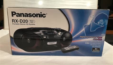 Panasonic Rx D Portable Stereo New Still In Original Etsy