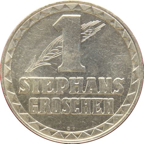 1 Stephansgroschen Vienna Silver Proof Österreich Numista