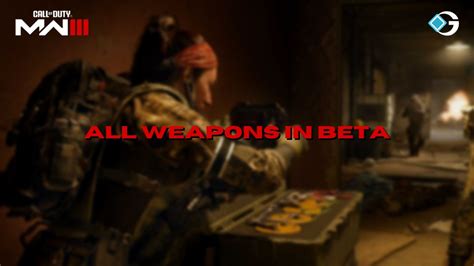 Modern Warfare 3 Beta All Weapons Gameriv